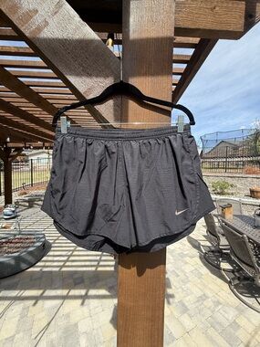 Nike Women's Charcoal Black Athletic Running Shorts